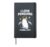 I Love Penguins Cute Penguin Lover Snowflakes Hardcover Journal, Black