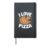 I Love Pizza Cheesy Slice Celebration Hardcover Journal, Black