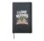 I Love Reading Open Book Art Text Hardcover Journal, Black
