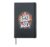 I Love Rock And Roll Guitar Vinyl Flames Hardcover Journal, Black