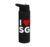 I Love SG Initials First Last Name Personalised Red Heart Stainless Steel Insulated Water Bottle