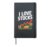 I Love Stocks Bullish Investor Enthusiasm Hardcover Journal, Black