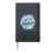 I Love Winter Snowflake Hardcover Journal, Black