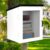 Ilyapa Library Box Outdoor, 16x14x17 White – Little Outdoor Book Library