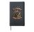 I’m A Fisherman Nothing Scares Me Halloween Skeleton Fishing Hardcover Journal, Black