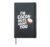I’m Cocoa-nuts about You Cute Valentines Day Coconut Design Hardcover Journal, Black