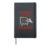 I’m Drawn To The Chalkboard Teacher School Student Graphic Hardcover Journal, Black