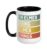 I’m Elmer Doing Elmer Things Funny Personalized Quote Ceramic Mug, Black/White, 15oz