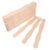 IMUSINICE 80pcs 8 Inch Wavy Wooden Craft Sticks, Smooth Surface Wood Ice Cream Sticks Compatible with Glue and Lacquer, for DIY Projects, Resin Mixing, Fan Handles and Paint Stirring