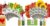 inbloom 7 Pods Fruit Seed Pod Kit and 12 Pods Vibrant Wildflower & Fruit Mixd Seed Pod Kit for AeroGarden, Ahopegarden, GARDENCUBE, MUFGA, iDoo Hydroponics Growing System