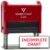 Incomplete Chart Self-Inking Rubber Stamp | Medical Records & Documentation Rubber Stamps (Red Ink) – Q-300