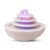 Indoor Fountain Table Waterfall Home Decor Relaxation 3 Tier Disc and Round Sink with LED Light Roller Ball Rockery