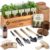 Indoor Herb Garden Kit, Herb Growing Kit for Kitchen and Windowsill