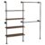 Industrial Pipe Clothing Rack Closet Storage System Large Capacity