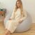 Inflatable Bean Bag Chair Blow up Sofa for Outdoor Indoor Couch (1, Grey)