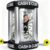 Inflatable Cash Cube Booth with 950W Blowers, Inflatable Cube Cash Grab Machine, Fast Booth Money Grab Machine for Business Promotion Advertising Events Games (Slivery)