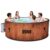 Inflatable Hot Tub 6 Person- Wood Grain Hottub Spa Full Drop Stitch