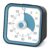 InfPokid Visual Timer for Kids, Countdown Timer with Pause Function, Black