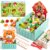INIFEIDALA Montessori Farm Learning Game for Toddlers 3-5