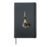 Ink And Fountain Pen I Fountain Pen Nib Writing Nib Hardcover Journal, Black