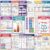Inkspire 16 Pcs Chemistry Posters for Classroom,Chemistry Classroom Decor for Teachers Primary Middle High School, 11 x 16in Science Education Poster Charts Supplies Bulletin Board Wall Decor