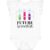 inktastic Future Baby Flutter Sleeve Bodysuit 6 Months White 311a0
