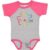 inktastic Rainbow Gradient Autism Baby Bodysuit 24 Months Baseball Heather and Hot Pink 2593b