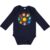 inktastic Solar System Planets Long Sleeve Creeper Newborn Navy 49777