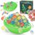 INKZOO Marble Balance Game, Wobble Marble Stacking Game for Kids 6+, Family Games for Kids and Adults with Built-in Storage, Marbles Board Game for 1-4 Players, Fun Birthday Party Games Toys