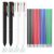 Inmorning 4 Color Ballpoint Pens 4 Pack with 16 Refills, 4-in-1 0.5mm Fine Point Multicolor Retractable Pens, Black Blue Red Green Ink, Multi Ink Pen Set for Teachers, Nurses, School and Office