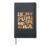 In My Pumi Mom Era Groovy Dog Hardcover Journal, Black