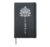 In My Yoga Era Lotus Flower Yoga Class Meditation Workout Hardcover Journal, Black
