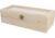 INNSPIRO Solid pine wood box with glass 29.5 x 12.5 x 9 cm.