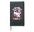 In October We Wear Pink Shirt Ghost Breast Cancer Awareness Hardcover Journal, Black