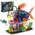 INSOON Mechanical Angler Fish Building Set with Lights, Movable Lantern Fish Building Blocks Toy with Shark Jellyfish, 1139 PCS Ocean Animal Building Kit, Home Decor Gift for Adults Teens Boys 12+