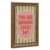 Inspirational Wall Art Growing Quote Motivational Framed Canvas Poster
