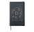Inspire And Grow Business Entrepreneur Hardcover Journal, Black
