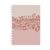 INSPIRED BY ERIN CONDREN A5 Undated Monthly Planner, Leopard Band Cover, 124 Pages, 70lb Paper, Wireo Coil Binding, Frosted and Printed Covers, Compact Organization Notebook