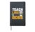 Inspire & Educate – Bold Teacher Chalkboard Design Hardcover Journal, Black