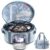 Insulated Slow Cooker Carrying Bag for 6-8 Quart CrockPot and Hamilton Beach Slow Cooker with See-thought Window, Portable Carrier Case with Adjustable Band and Accessory Pocket