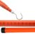 Insulated Telescoping Height Measuring Tool – Portable 6m to 18m Measuring Rod for Electricians and Engineers(Orange,12m)