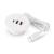 Integrated Desk Charging Dock with USB and Output, Round Flush Mount Desktop Grommet Hole Power Adapter USB Charging Splitter