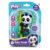Interactive Finger Pet Toy for Kids, Electronic Glitter Panda with 40+ Sounds, Touch-Reactive Collectible Animal Companion, White & Black. (Glitter Panda)