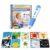 Interactive Nursery Rhyme Pen with 10 Audio Books for Kids Ages 3-5 Tap to Listen Screen-Free Learning Toy USB-C Rechargeable
