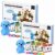 Interactive Reader Dinosaur, Talking Flash Cards with Learning Pen (2Set-Puppy)