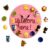 Interchangeable Magnetic Charm Wall Clock with 8 Charms