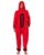 INTIMO Crayola Crayon Union Suit Adult Hooded Costume Pajama (Red, XXS/XS)