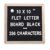Intomyth Felt Letter Board with 336 Letters Numbers & Symbols, First Day of School Board, 10×10 Inches, Changeable Message Board with Wooden Frame Wall Mount Hook (Black)