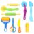 Inxens 9 PCS Craft Dough Tool Set for Kids, Modeling Clay Tools with Rolling Pin and Scissors, Dough Sculpting Accessories Kit for Toddlers, Arts & Crafts Supplies for Creative Play