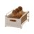 Ioensy Drawer Organizer Metal Carbon Steel Compartment Tray HIPS Structural Storage Solution Suitable for Dorm Room Classroom Work Station, 20cm W x 35cm D x 16cm H
